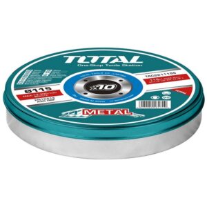Set da 10 Dischi da Taglio Centro Piano 115x1,6x22 per Ferro e Acciaio Inox